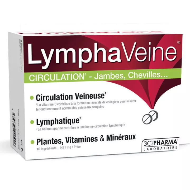 3C Pharma LymphaVeine Circulation 60 таблеток