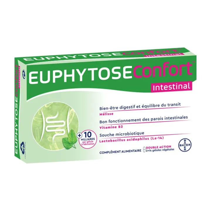 Euphytosis Intestinal Comfort 28 (14x2) Капсул В Продаже В Аптеках