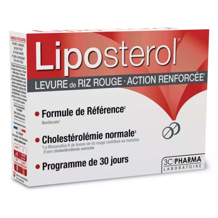 3C Pharma Liposterol красные рисовые дрожжи 30 таблеток