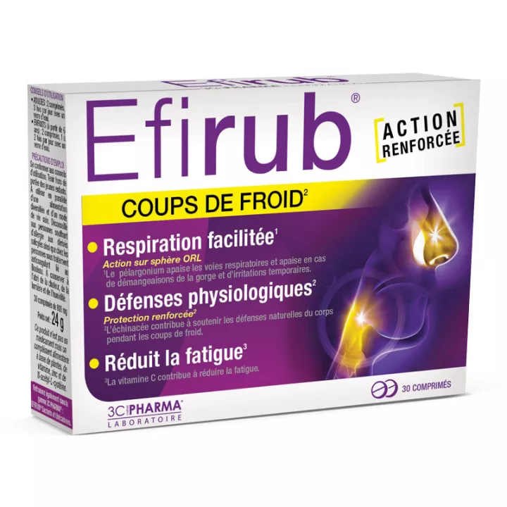 3C Pharma Efirub Cold Shot 30 compresse