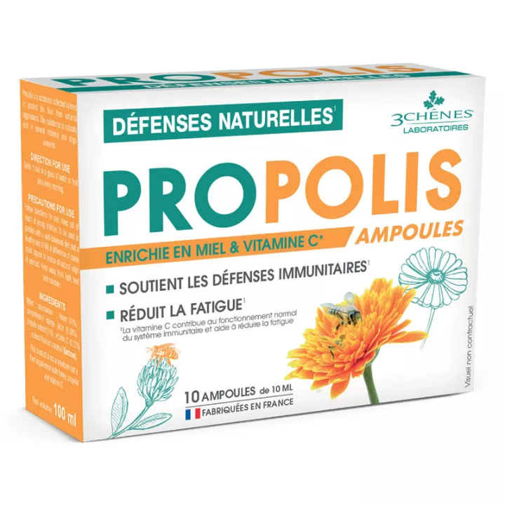 3Chênes Propolis Natural Defenses 10 Ampollas