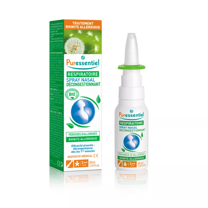 Puressentiel Spray nasal hipertônico com óleos essenciais 15 ml / 30 ml