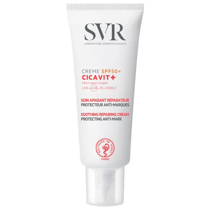 SVR Cicavit+ Crème SPF 50+ Soin Apaisant Réparateur 40 ml