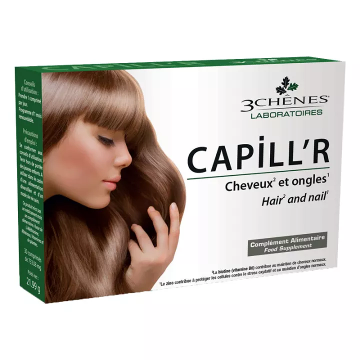 3Chênes Capill'R Hair and Nails 30 tablets