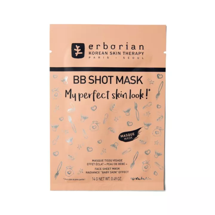 Erborian BB Shot Mask Maschera di tessuto facciale