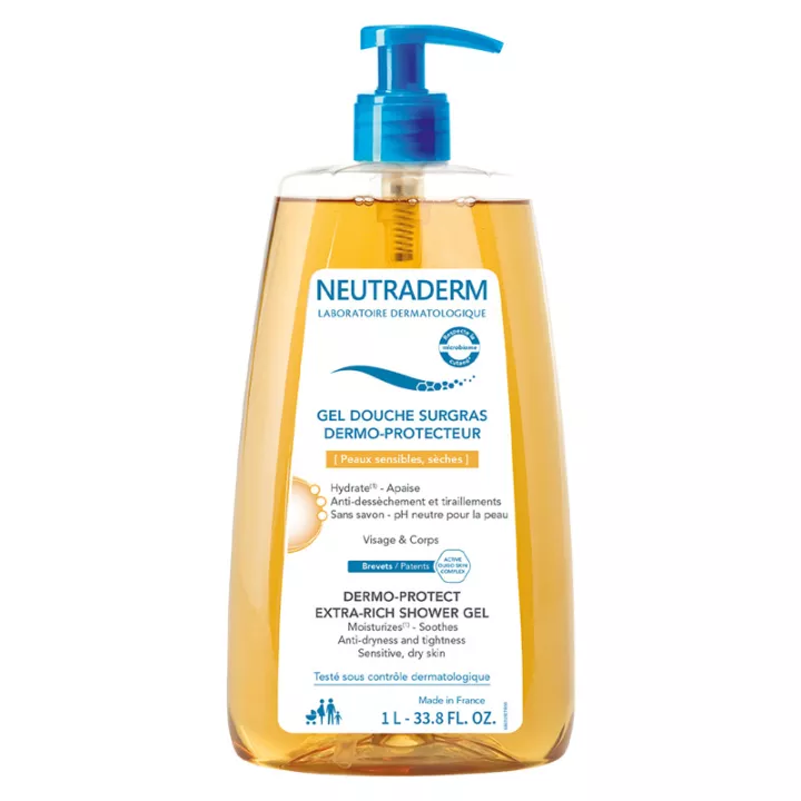 Neutraderm Shower Gel Surgras Sensitive Skin 1L