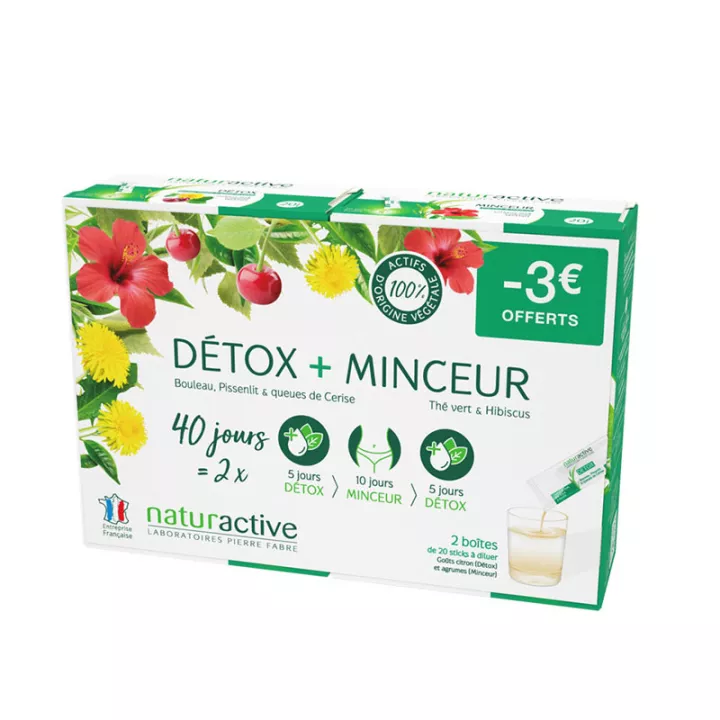 NATURACTIVE Detox 20 varas de 10 ml