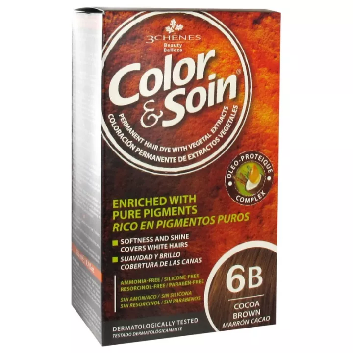 3Chênes Color & Soin Permanent Color Brown & Brown волосы