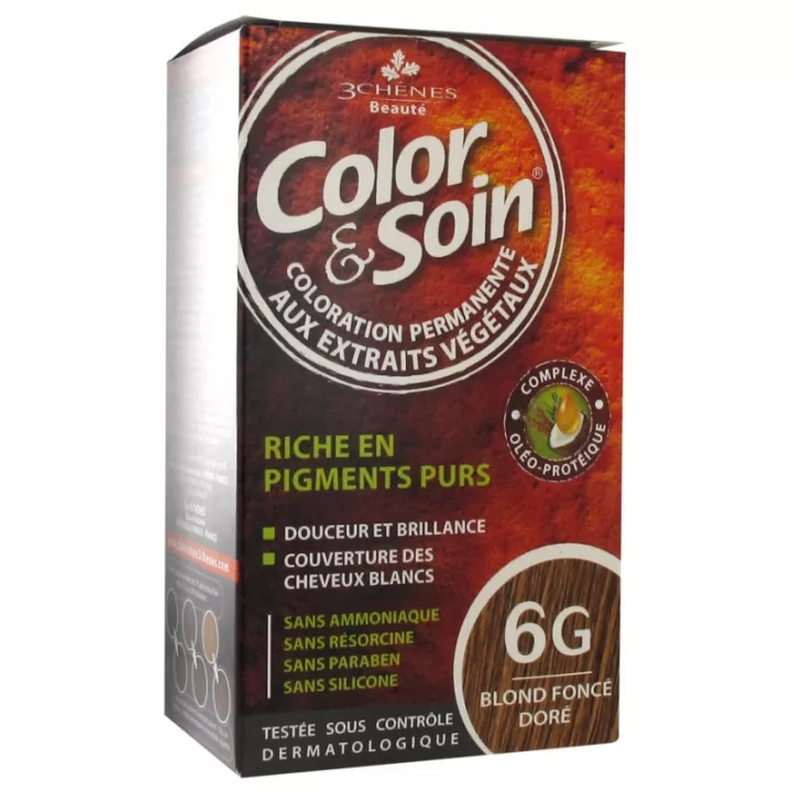 3Chênes Color & Soin Permanent Color Goldenes Haar