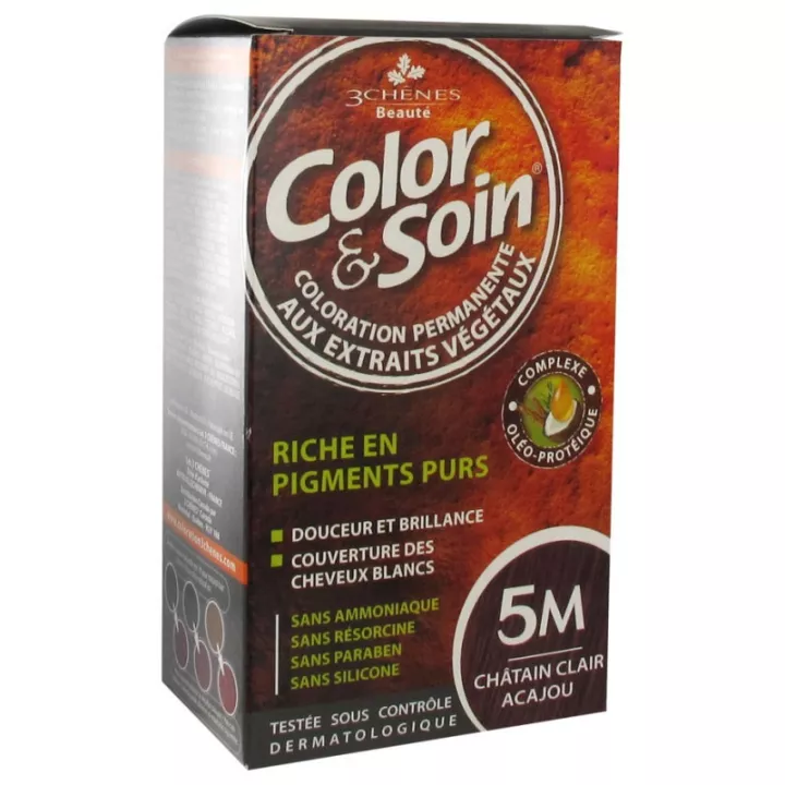 3Chênes Color & Soin Permanent Color Red & Copper Волосы