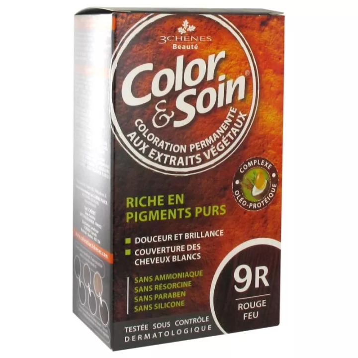 3Chênes Color & Soin Permanent Color Red & Copper Волосы