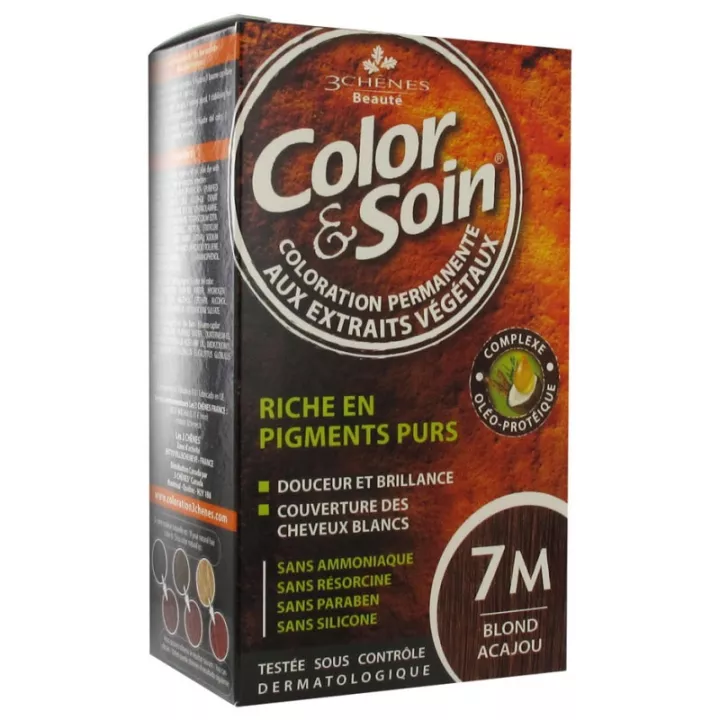 3Chênes Color & Soin Permanent Color Red & Copper Волосы