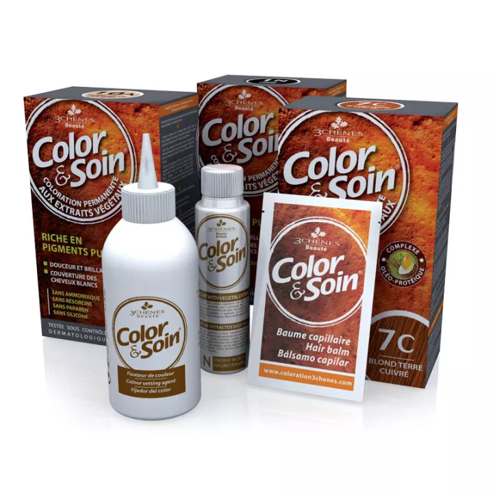 3Chênes Color & Soin Permanent gekleurd blond haar