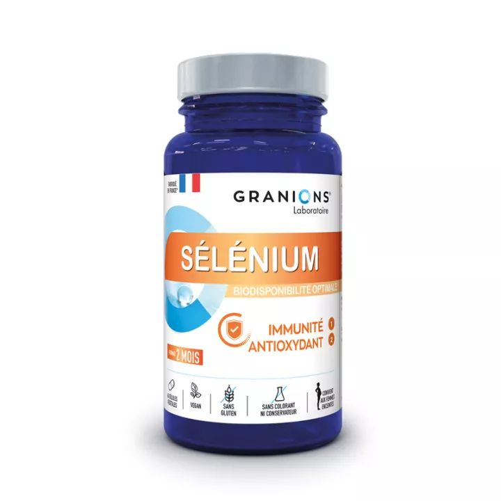 Granions Selenio Inmunidad antioxidante 60 Cápsulas