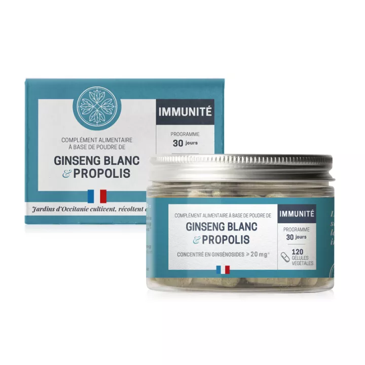 Jardin d'Occitanie Ginseng + Propolis produit en France