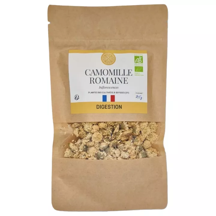 Jardins d'Occitanie Camomille romaine Fleurs 25g