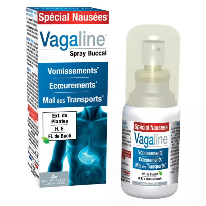 3Chênes Vagaline Oral Spray Erbrechen, Übelkeit 25ml