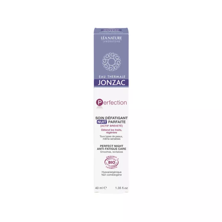 Jonzac Perfection Soin Défatigant Nuit 40ml