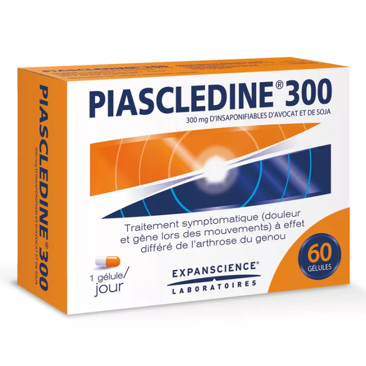 Piasclédine 300 mg osteoartritis de rodilla