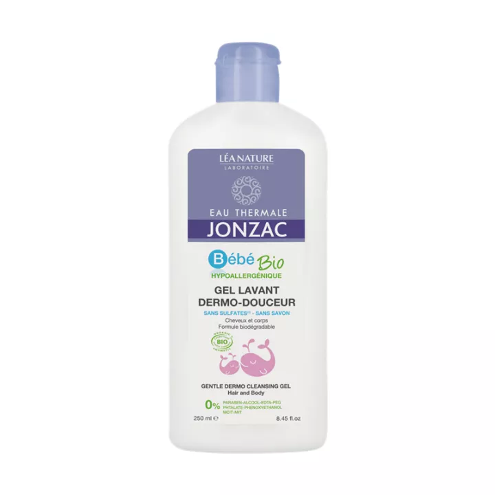 Jonzac Bébé Dermo-Gentle Cleansing Gel - Дермо-нежный очищающий гель