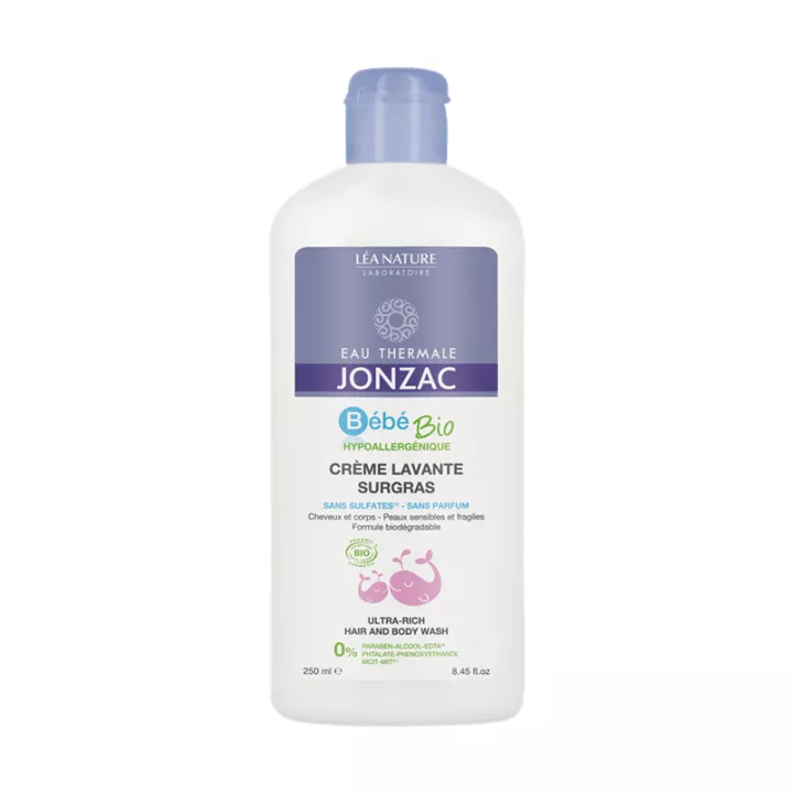 Jonzac Baby Surgras Crema detergente 250ml
