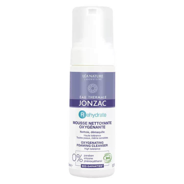 Jonzac Rehydrate Schiuma Detergente Ossigenante 150ml