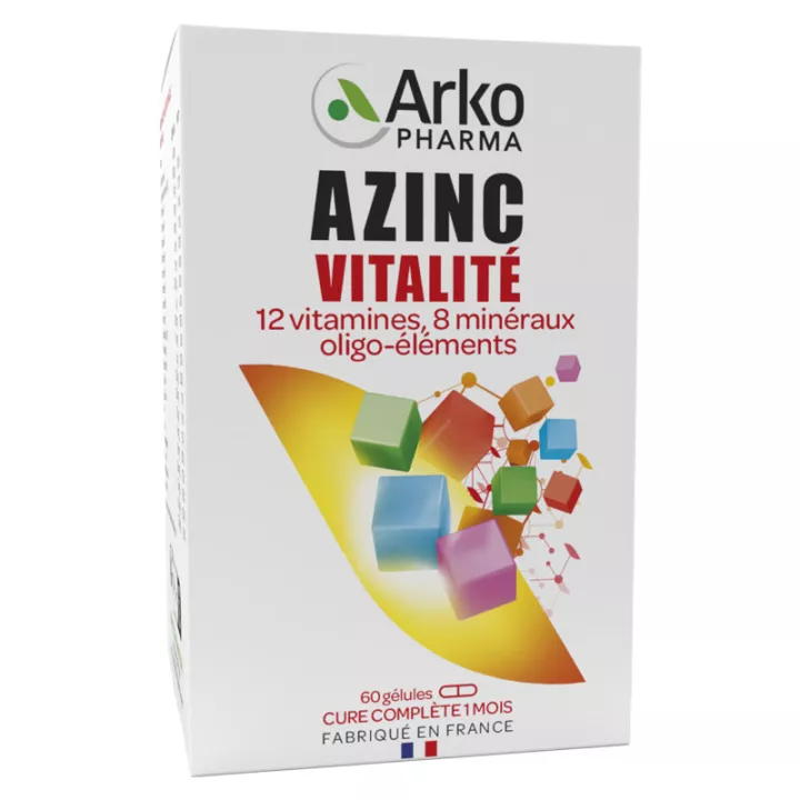 Arkopharma Azinc Vitality 12 Vitaminas 8 Minerais