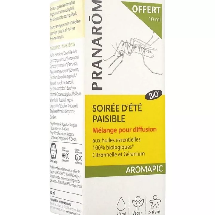 Aromatico pacifica serata estiva mix trasmette repellente per zanzare