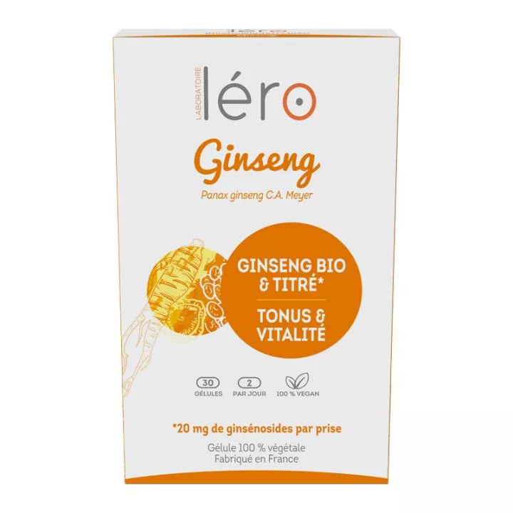 LERO Ginseng Bio Tonus y Vitality 30 cápsulas