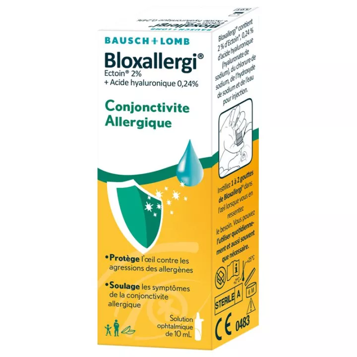Bloxallergi solución oftálmica Alergias 10ml