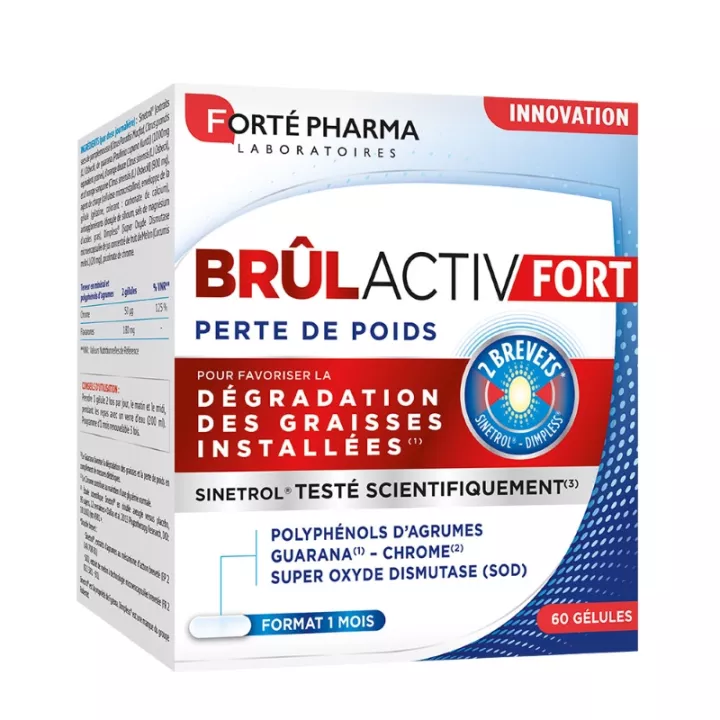 BrûlActiv Fort adelgazamiento 60 cápsulas Forté Pharma
