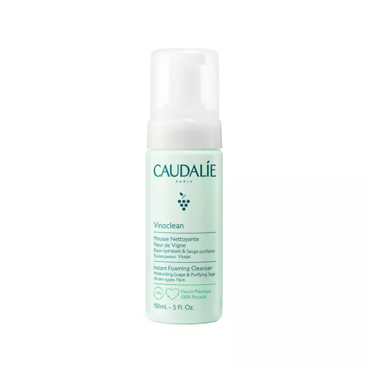 Schiuma detergente ai fiori di vite Caudalie Vinoclean