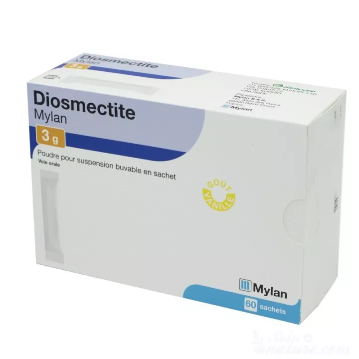 Diosmectite 3 g Mylan 60 sachets pour la diarrhée aiguë