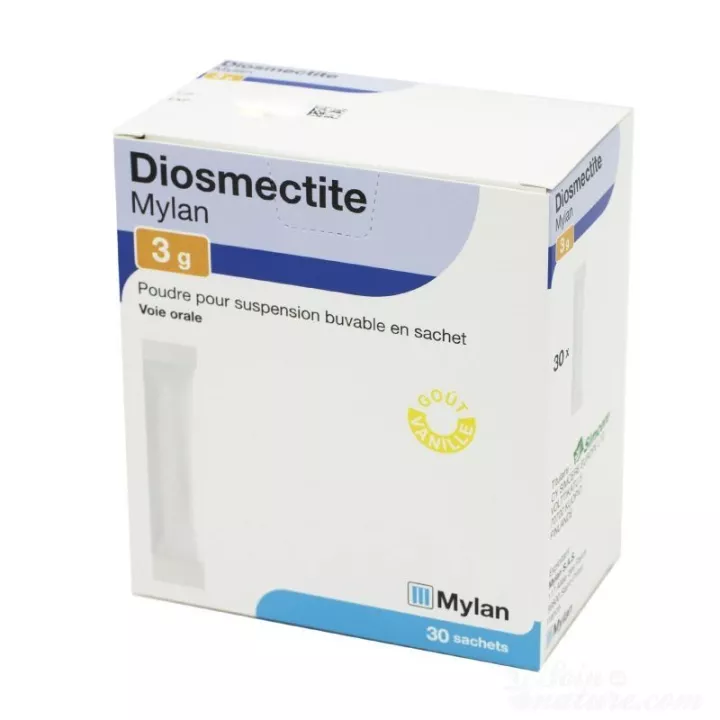 Diosmectite 3 g Mylan 30 sachets pour la diarrhée aiguë
