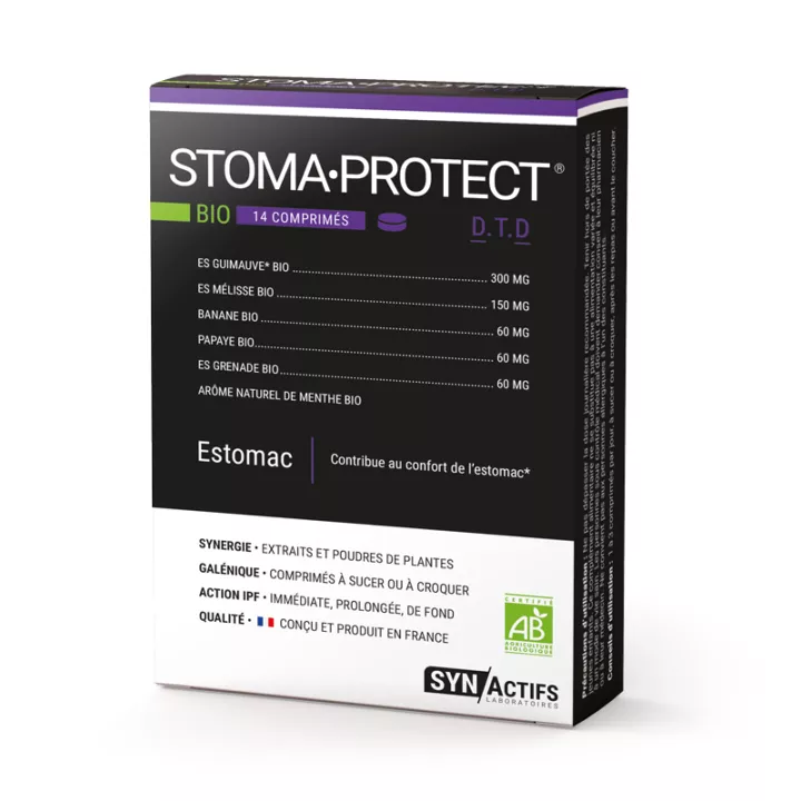 SynActifs StomaProtect Organic 14 tabletten
