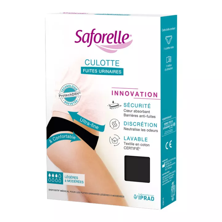 Saforelle Mild to Moderate Urinary Leak Panties