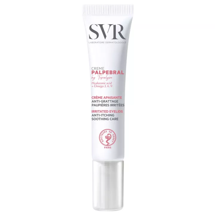 SVR Palpebrale Verzachtende Crème Geïrriteerde Oogleden 15ml