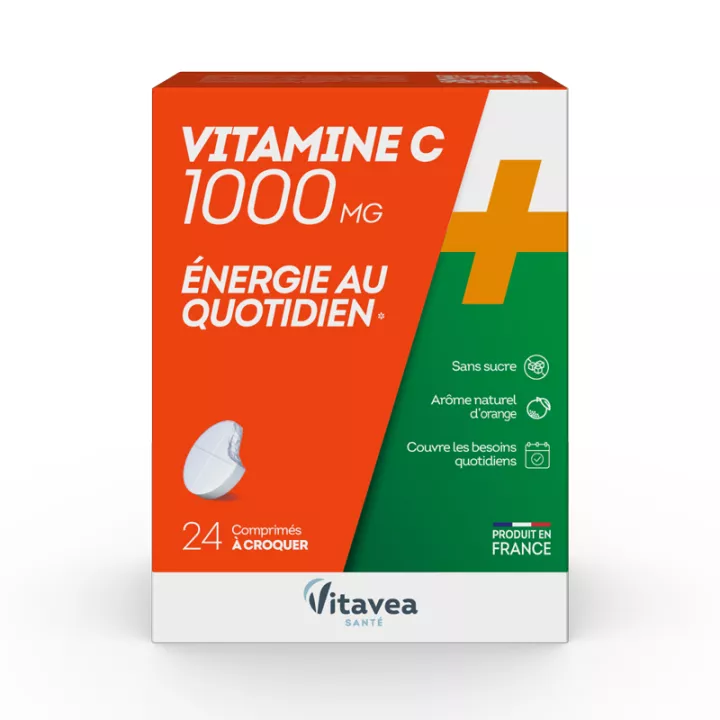 Vitavea Vitamine C 1000mg Dagelijkse Energie 24 Tabletten