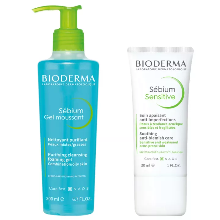 Bioderma Skincare Anti-Imperfektionen Gesichtsroutine Sébium
