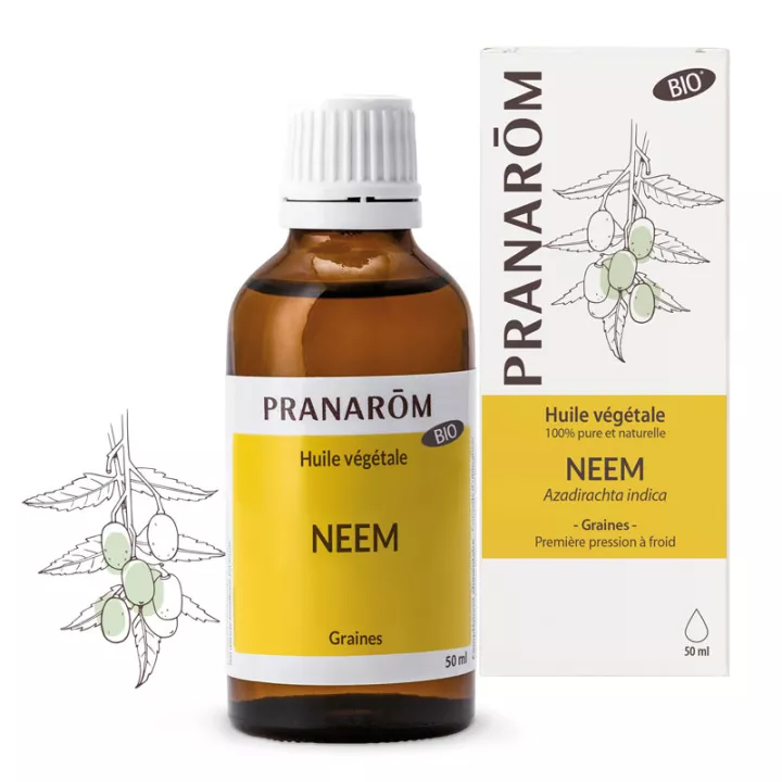 Óleo vegetal orgânico Pranarom Neem 30ml