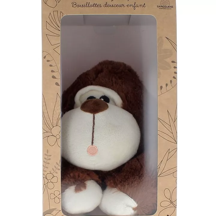 Детская бутылка для горячей воды с льняным семенем SANODIANE Cuddly