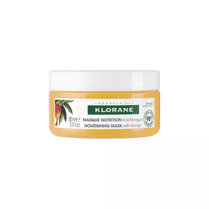 Mascarilla Klorane Mango Nutrition para cabello seco
