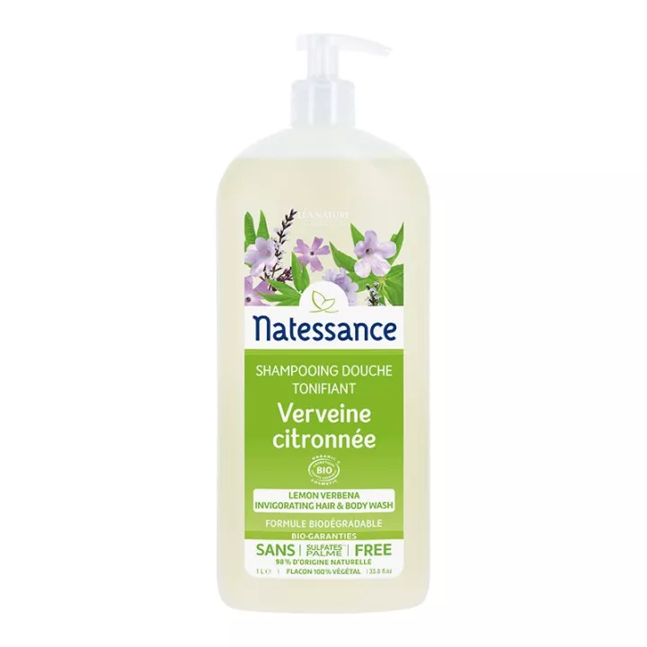 Natessance Organic Toning Shower Shampoo