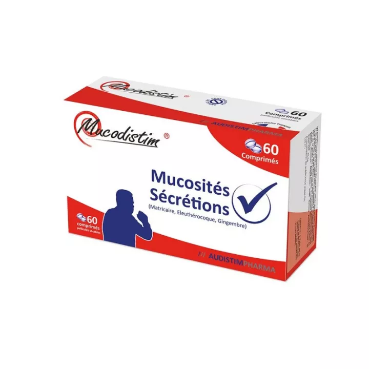 Mucodistim Slijmafscheiding 60 tabletten