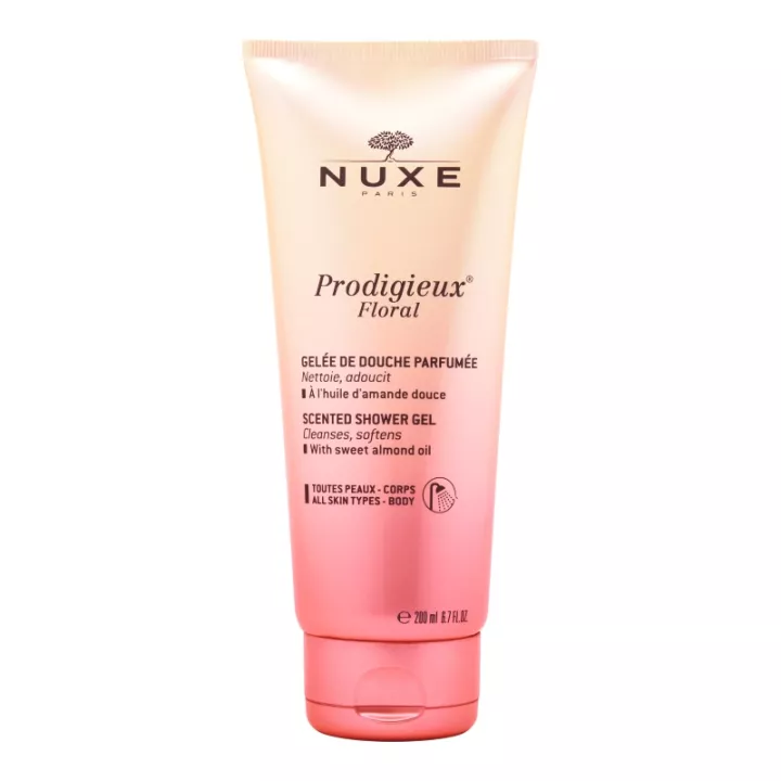 Gel de ducha con aroma floral Prodigieux de Nuxe