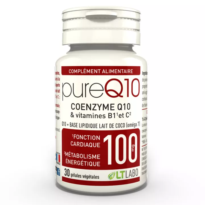 LT Labo PURE Q10 Coenzima Q10 + Vitamine antiossidanti in capsule