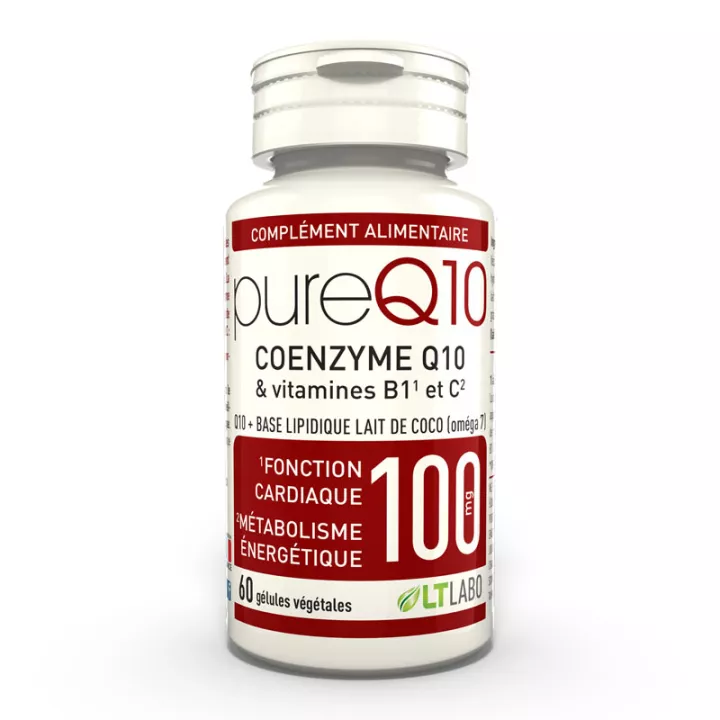 LT Labo PURE Q10 Coenzima Q10 + Vitaminas cápsulas antioxidantes