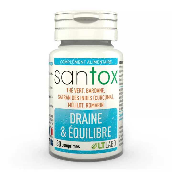 Santox Drain and Balance LT Labo-tabletten