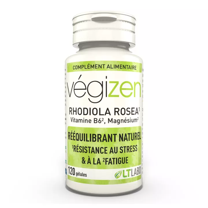VEGIZÊNIO Rhodiola Rosea Vitamina B6 Cápsulas de magnésio