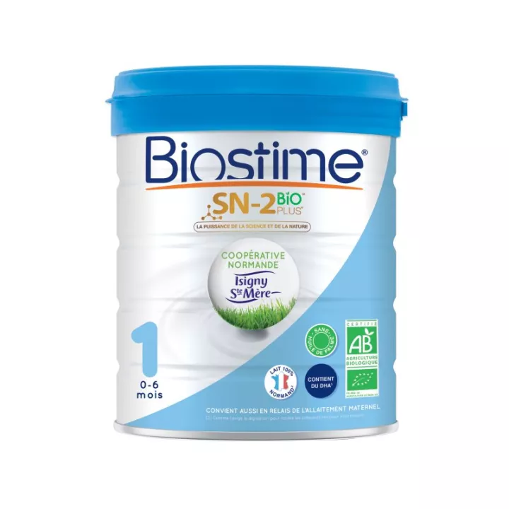 Biostime SN-2 Bio Plus Latte in polvere biologico 1a età 800 g